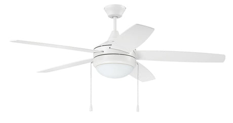 Craftmade EPHA52W5 white ceiling fan blades included