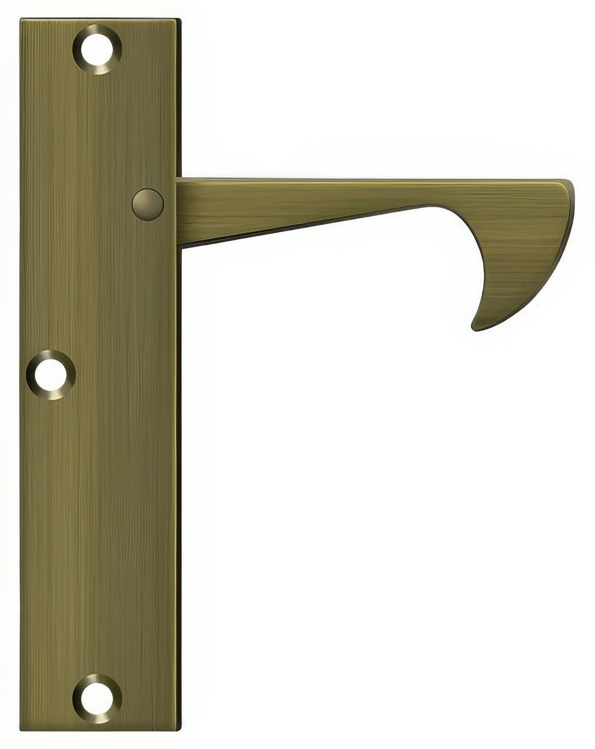 Deltana EPT425U5 antique brass edge pull