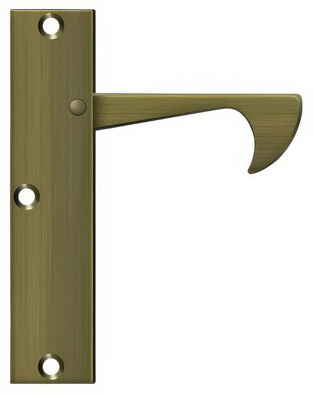 Deltana EPT425U5 antique brass edge pull