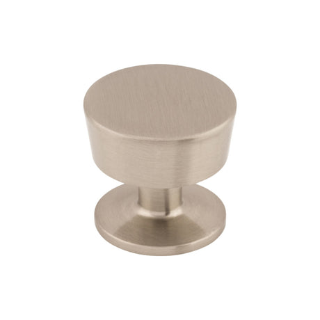 Top Knobs M1122 Essex 1 3/16" Diameter Round Knob Brushed Satin Nickel