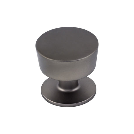Top Knobs M1569 Essex 1 3/16" Diameter Cylindrical Knob Ash Gray