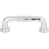 Top Knobs TK1001PC Kent 3" Center to Center Bar Pull Polished Chrome