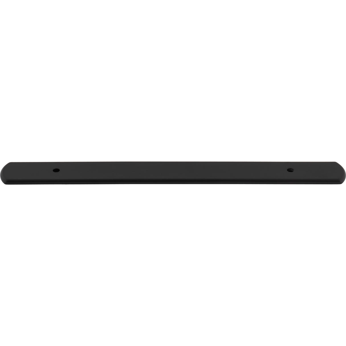 Top Knobs TK3273BLK Wescott 6 5/16" Center to Center Pull Backplate Flat Black