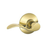 Schlage F10ACC505 lifetime polished brass passage door lever