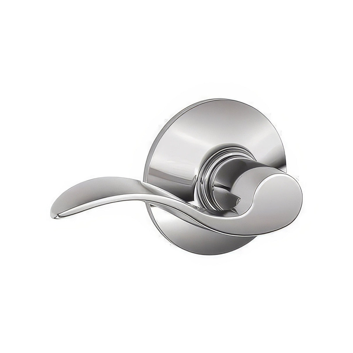 Schlage F10ACC625 polished chrome passage door lever