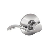 Schlage F10ACC625 polished chrome passage door lever