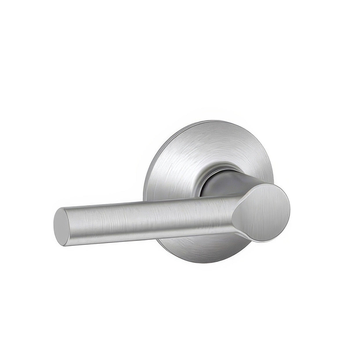 Schlage F10BRW626 satin chrome passage door lever