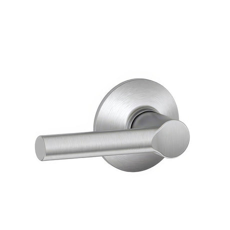 Schlage F10BRW626 satin chrome passage door lever