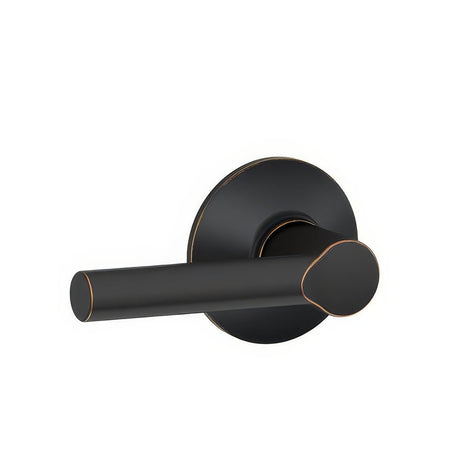 Schlage F10BRW716 aged bronze passage door lever