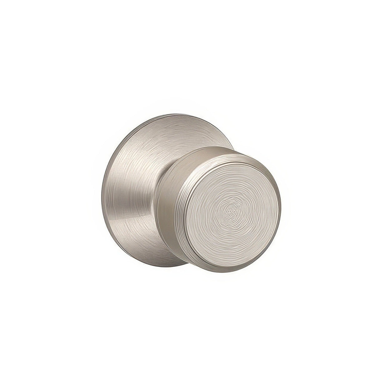 Schlage F10BWE619 satin nickel passage door knob