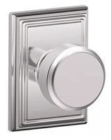 Schlage F10BWE625ADD bright chrome passage door knob