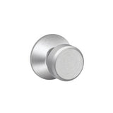 Schlage F10BWE626 satin chrome passage door knob