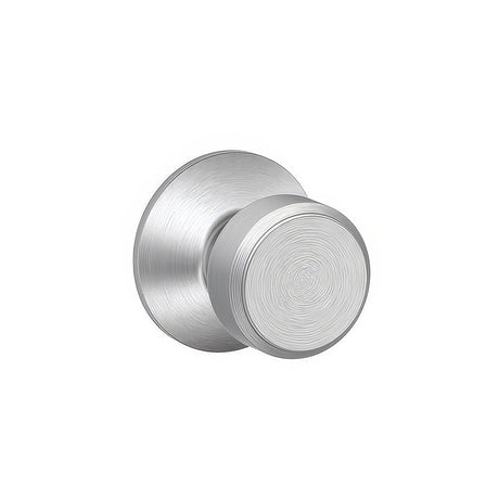 Schlage F10BWE626 satin chrome passage door knob