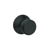 Schlage F10BWE716 aged bronze passage door knob