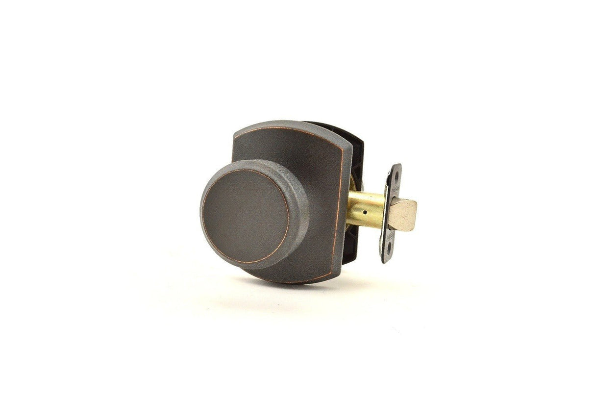 Schlage F10BWE716GRW F Series passage door knob, additional view