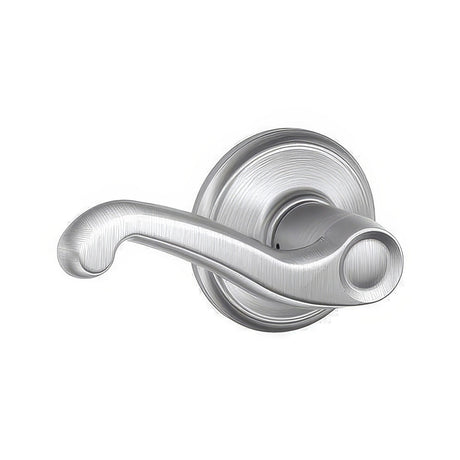 Schlage F10FLA626 satin chrome passage door lever