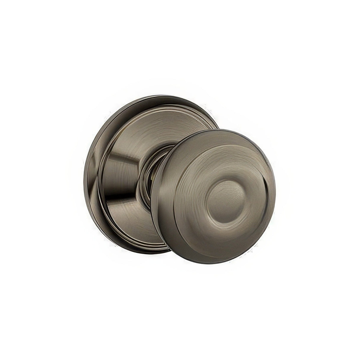 Schlage F10GEO620 antique pewter passage door knob