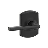 Schlage F10LAT622GRW F Series passage passage door lever, additional view