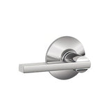 Schlage F10LAT625 bright chrome passage door lever