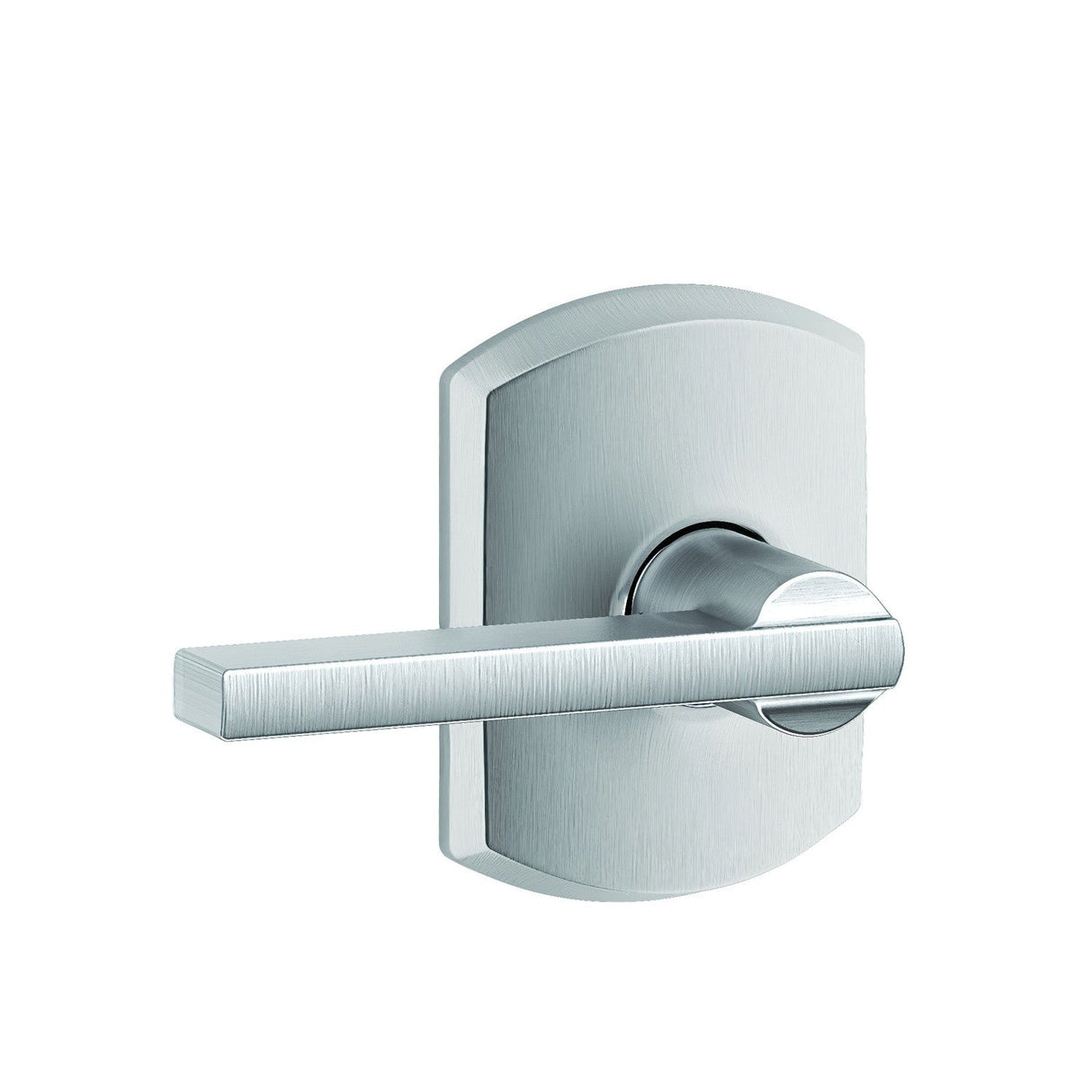 Schlage F10LAT626GRW F Series passage passage door lever, additional view