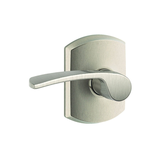 Schlage F10MER619GRW F Series passage passage door lever, additional view
