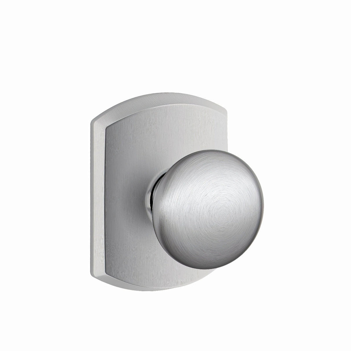 Schlage F10PLY626GRW F Series passage door knob, additional view