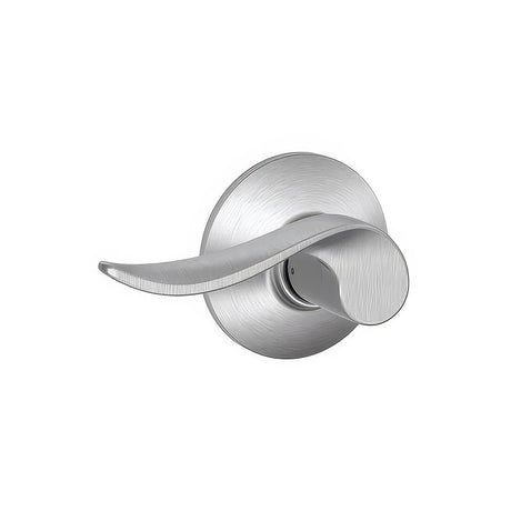 Schlage F10SAC626 satin chrome passage door lever