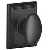 Schlage F10SIE622ADD matte black passage door lever