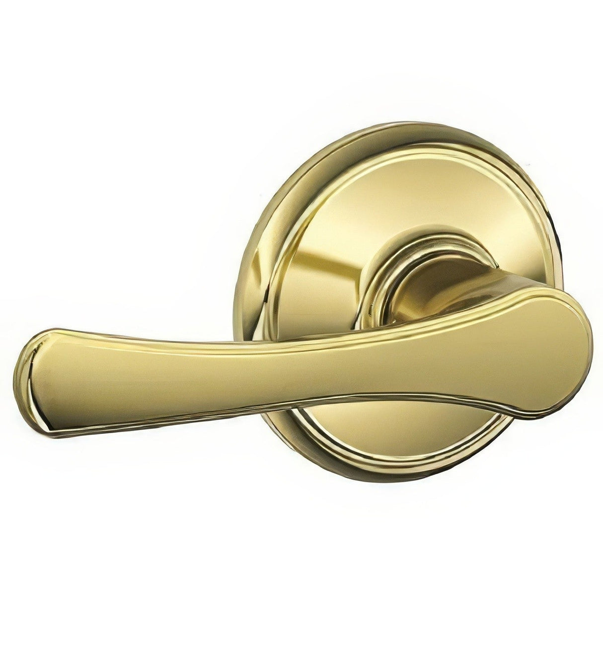 Schlage F10VLA505 lifetime brass passage door lever