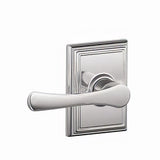 Schlage F10VLA625ADD polished chrome passage door lever