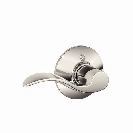 Schlage F170ACC618LH bright nickel dummy door lever