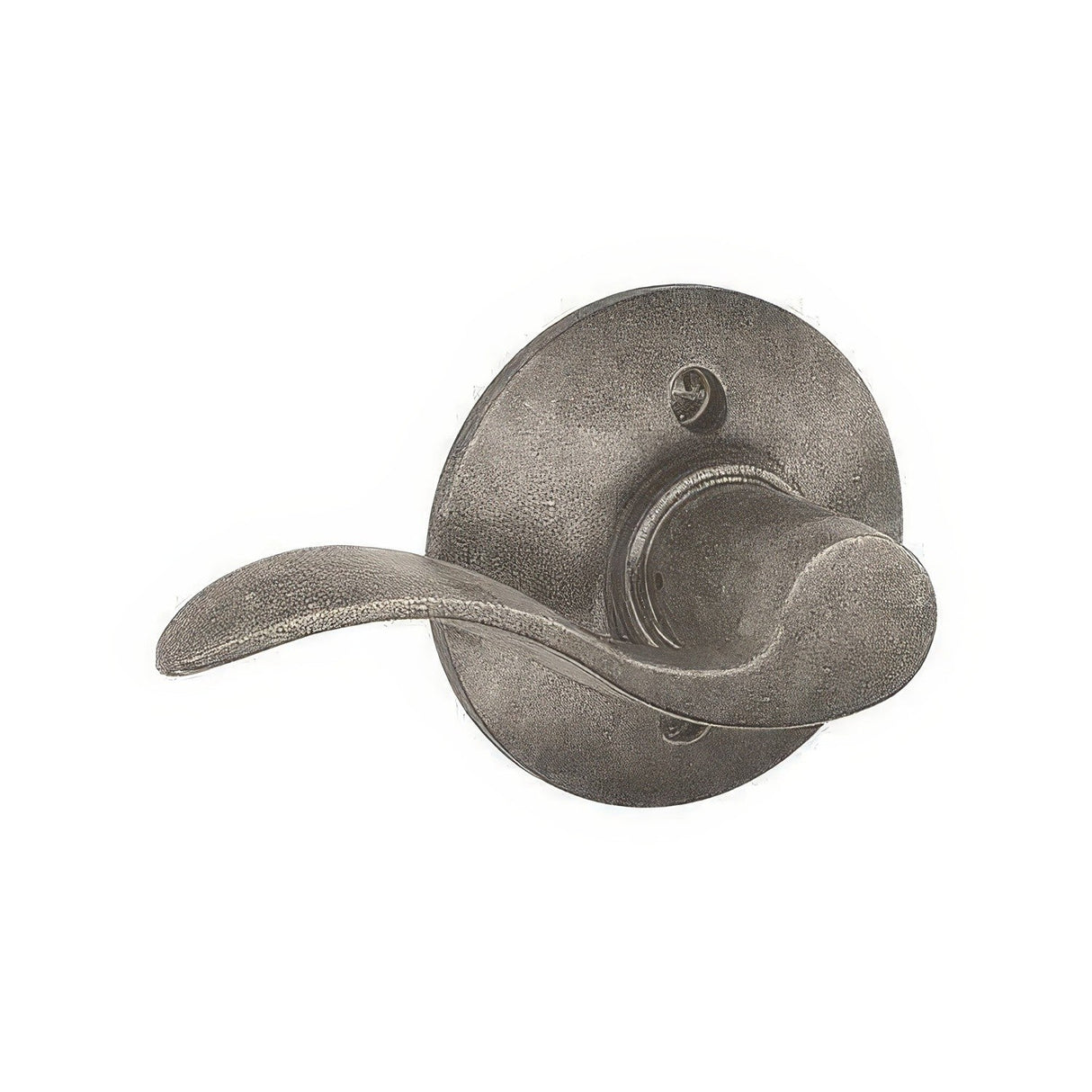 Schlage F170ACC621LH distressed nickel dummy door lever