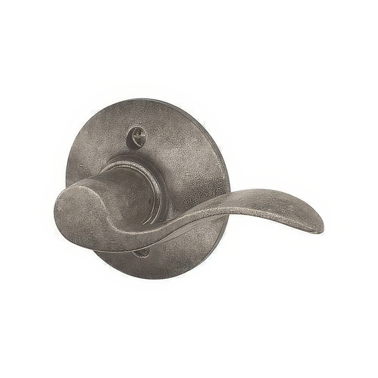 Schlage F170ACC621RH distressed nickel dummy door lever