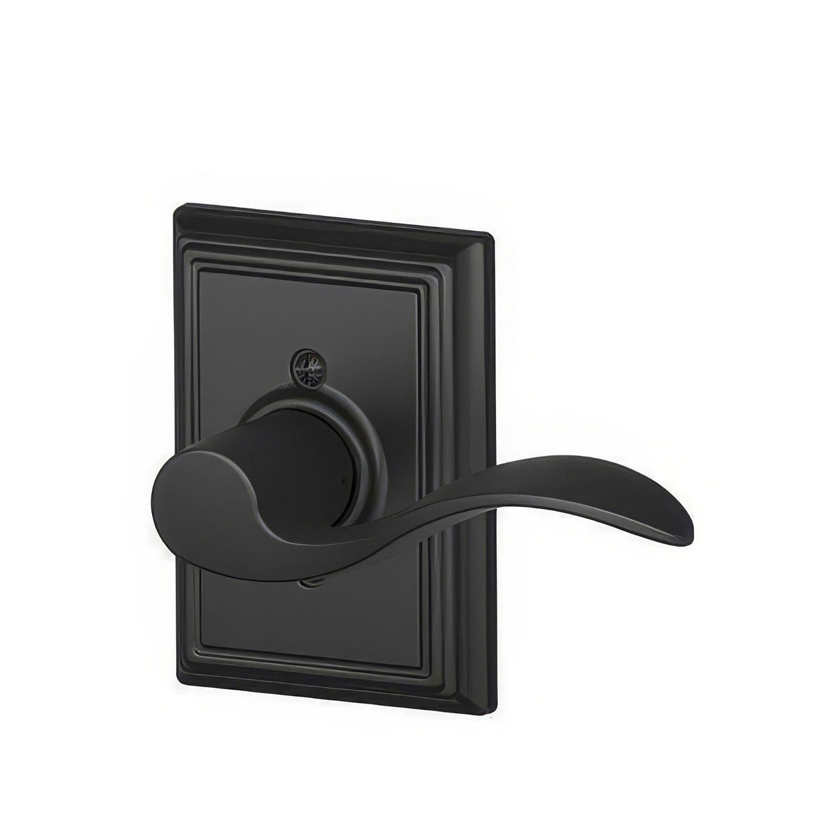 Schlage F170ACC622ADDRH matte black dummy door lever