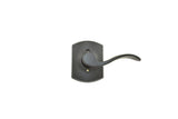 Schlage F170ACC622GRWRH matte black dummy door knob