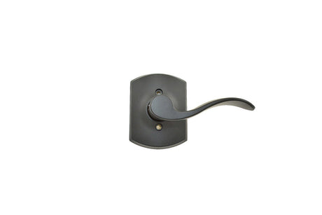 Schlage F170ACC622GRWRH matte black dummy door knob