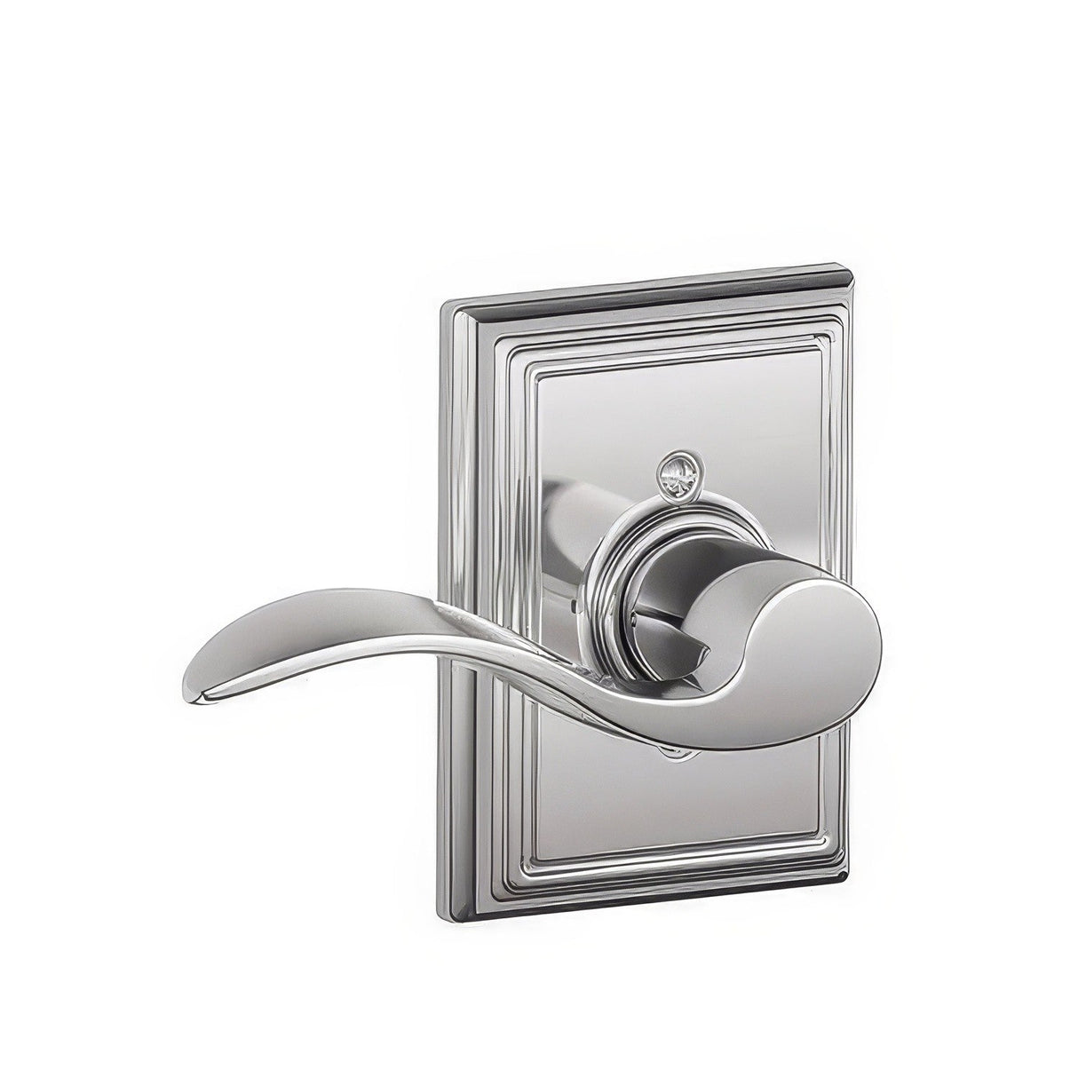 Schlage F170ACC625ADDLH polished chrome dummy door lever