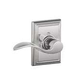 Schlage F170ACC625ADDLH polished chrome dummy door lever