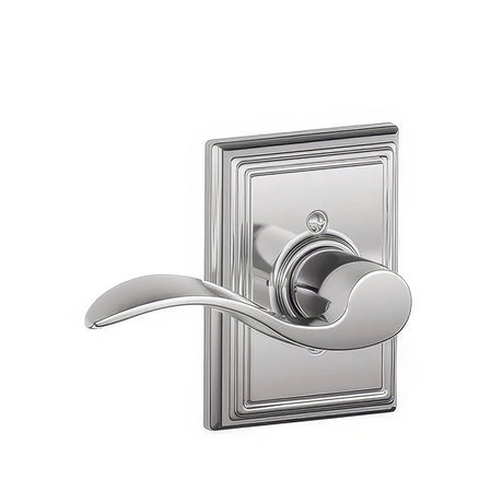 Schlage F170ACC625ADDLH polished chrome dummy door lever