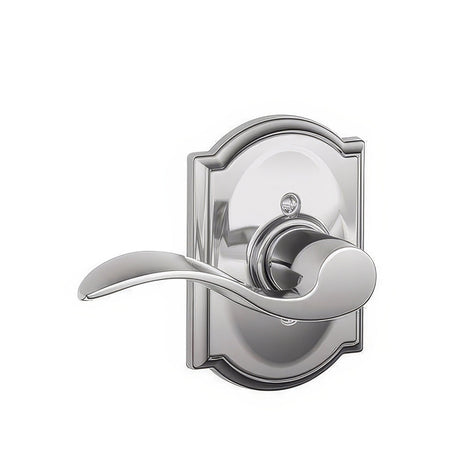 Schlage F170ACC625CAMLH polished chrome dummy door lever