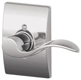 Schlage F170ACC625CENRH polished chrome dummy door lever