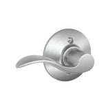 Schlage F170ACC626LH satin chrome dummy door lever