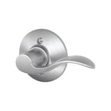 Schlage F170ACC626RH satin chrome dummy door lever