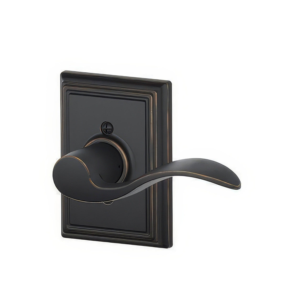 Schlage F170ACC716ADDRH aged bronze dummy door lever