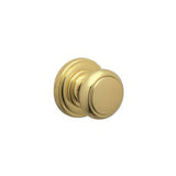 Schlage F170AND605AND polished brass dummy door knob