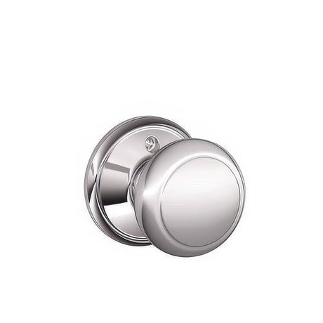 Schlage F170AND625 polished chrome dummy door knob