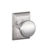 Schlage F170AND625ADD polished chrome dummy door knob