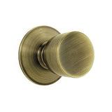 Schlage F170BEL609 antique brass dummy door knob