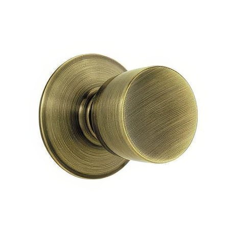 Schlage F170BEL609 antique brass dummy door knob