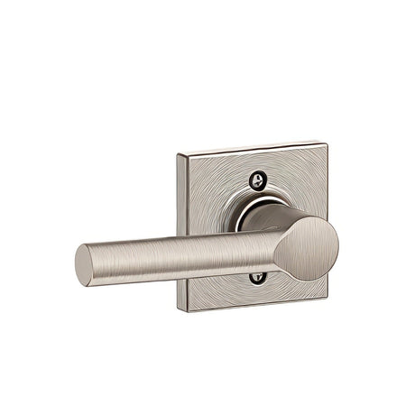 Schlage F170BRW619COL satin nickel dummy door lever